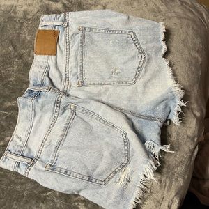 Aeropostale denim high waisted shorts